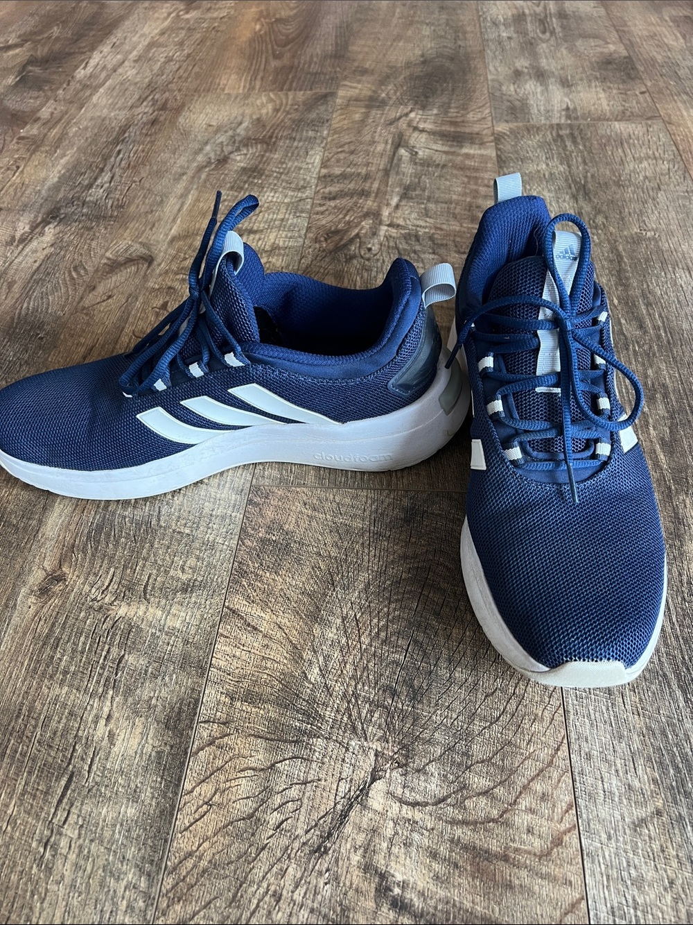 Men’s Adidas Cloudfoam Blue Shoes
